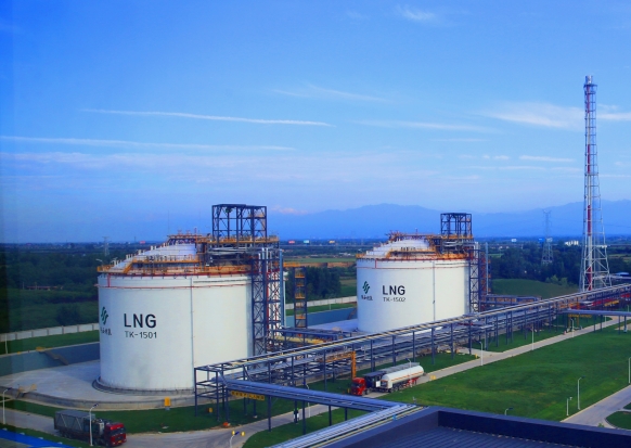 10.杨凌液化天然气（LNG）应急储备调峰工厂